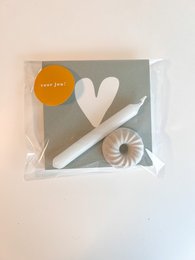 Maxi Geschenk Herz Blau