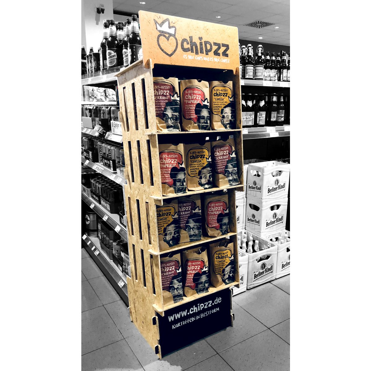 Stand-up display Chipzz