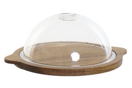 TABLA BAMBU PVC 29X25X10 QUESO NATURAL PC189497