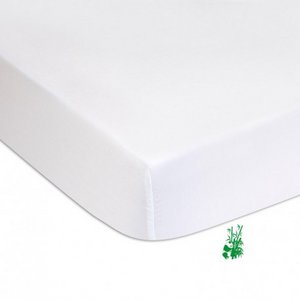 Set of 2 Bamboo + PU sponge mattress pads - 60x120