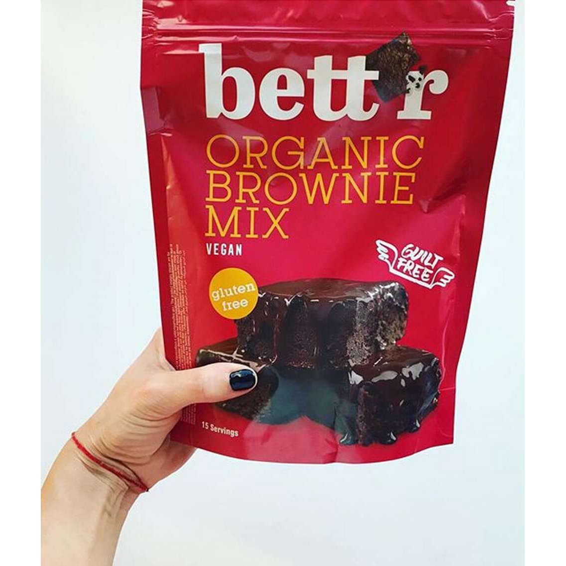 Organic Brownie Mix, organic, Bett'r, 400g