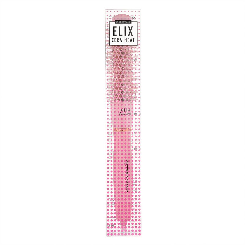 Sister Young l ELIX Cera Heat – keramische thermische stylingborstel met staartpluk
