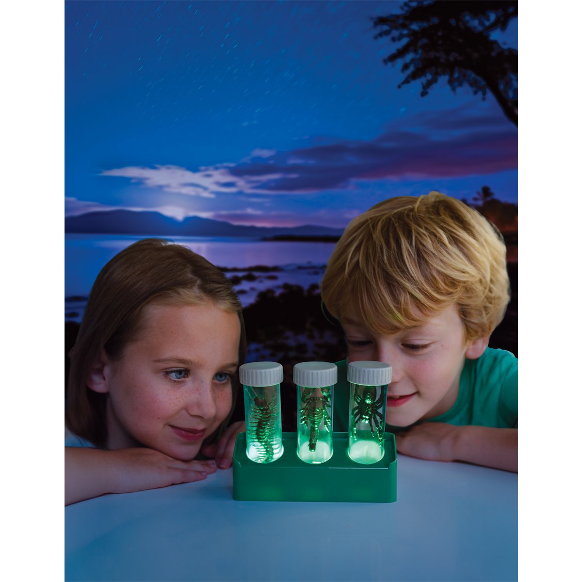 Labo Met Lichtgevende Beestjes