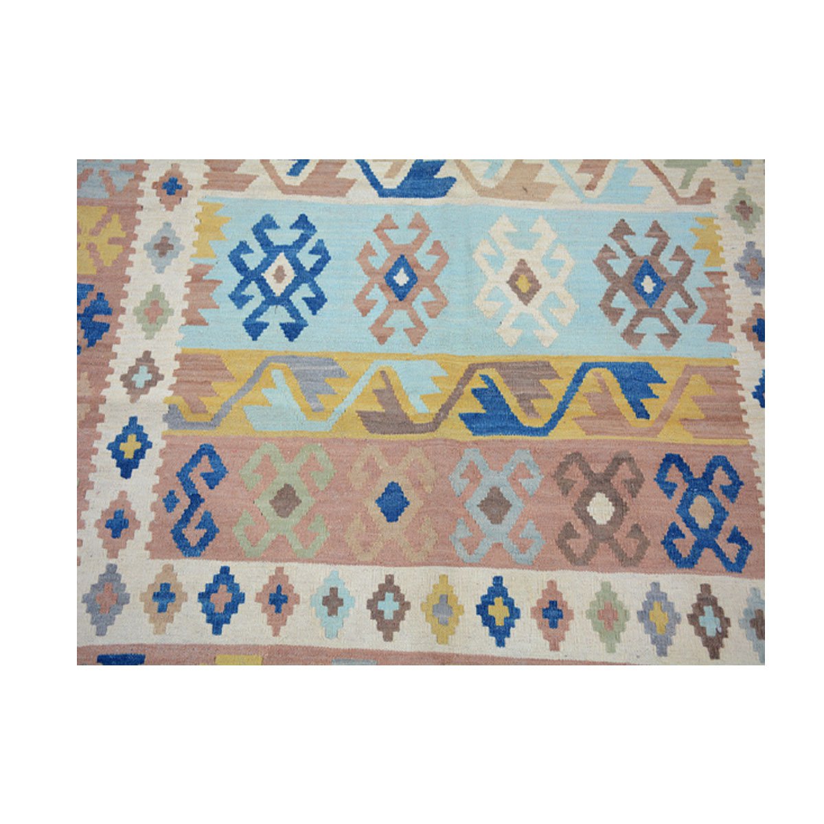 Tappeto Kilim moderno a cascata