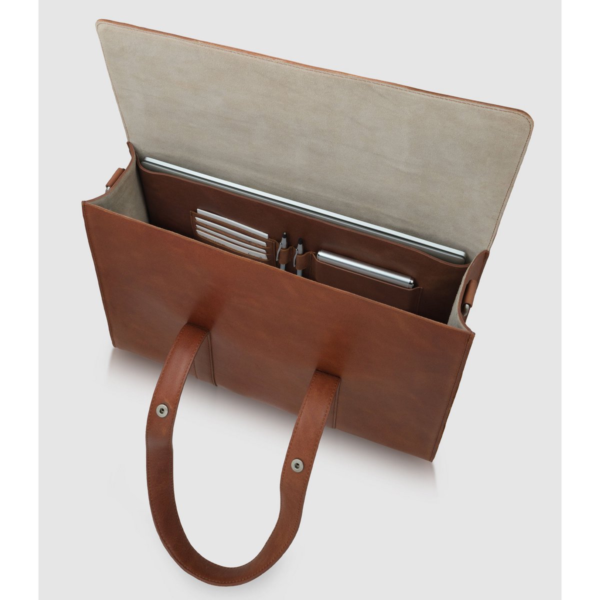 Aktentasche LESATH Cognac