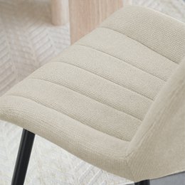 Silla de comedor Jarvis [juego de 2] [tela de lino]