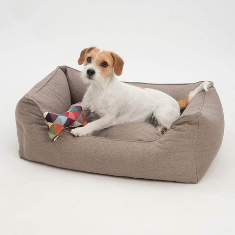 Hundebett Box Bett Ono greige