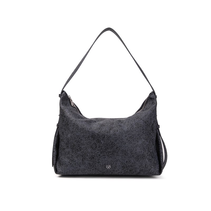 Bolso bandolera Fanny Black de piel vegana