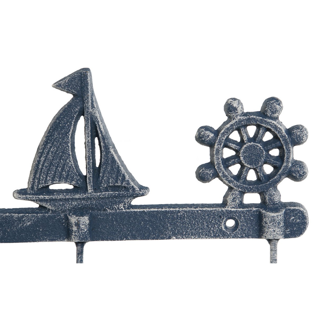 CAST IRON COAT RACK 28X5.5X17 2 ASSORT. HF211131