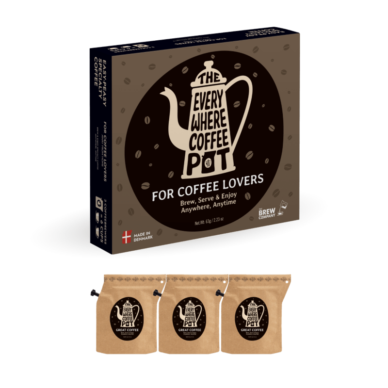 Coffee Pot Specialty Coffee 3 pcs Gift Box