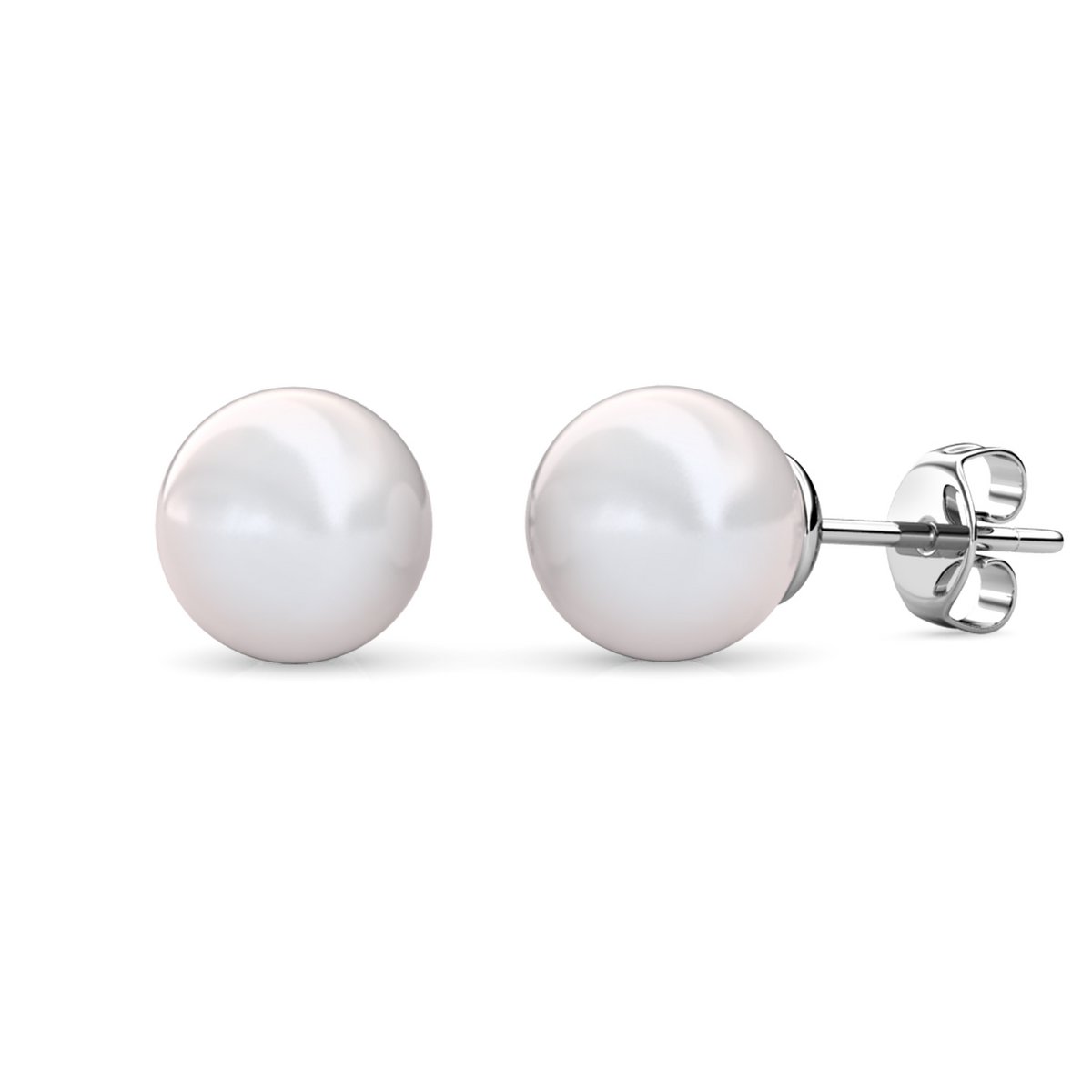 Boucles d'oreilles Coffret 7 Days Colourful Pearl - Argenté et Multi