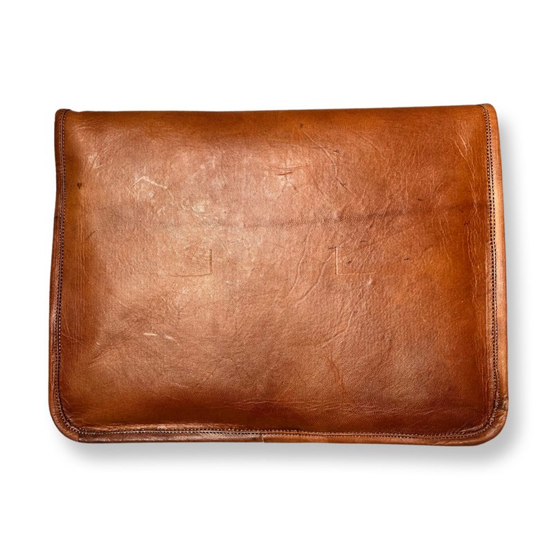 Cartella UMA in pelle stile vintage