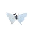 METAL SMALL WHITE BUTTERFLY