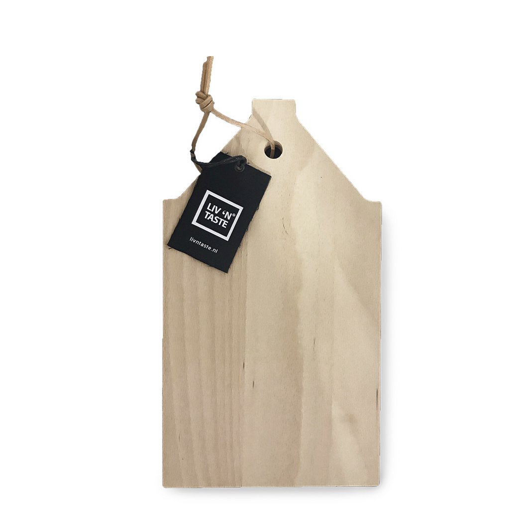 Etagère en hêtre 27x15 cm, HOUSE (C)