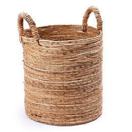 Vasketøjskurv SYAILENDRA | Plantekurv | Opbevaringskurv lavet af bananfiber (3 størrelser)