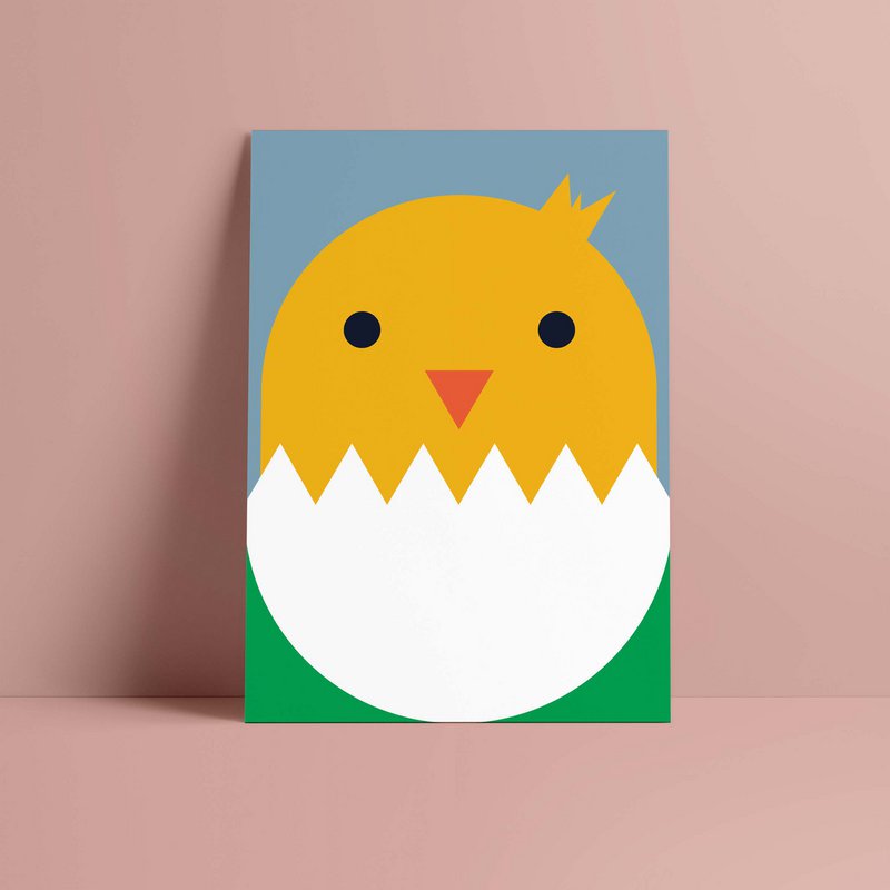 Cartolina // Pulcini di Pasqua