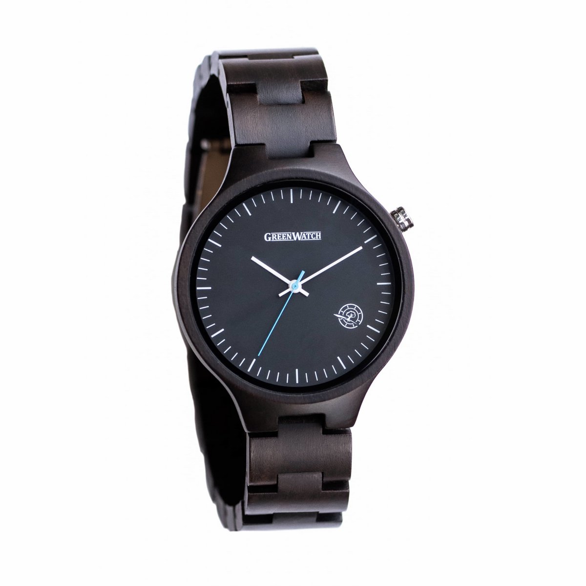 Greenwatch | Maestro | Holzuhr Unisex | Ebenholz