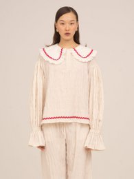 Offduty Cream Pyjama Blouse