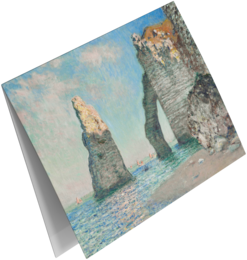 Lykønskningskort sæt Claude Monet