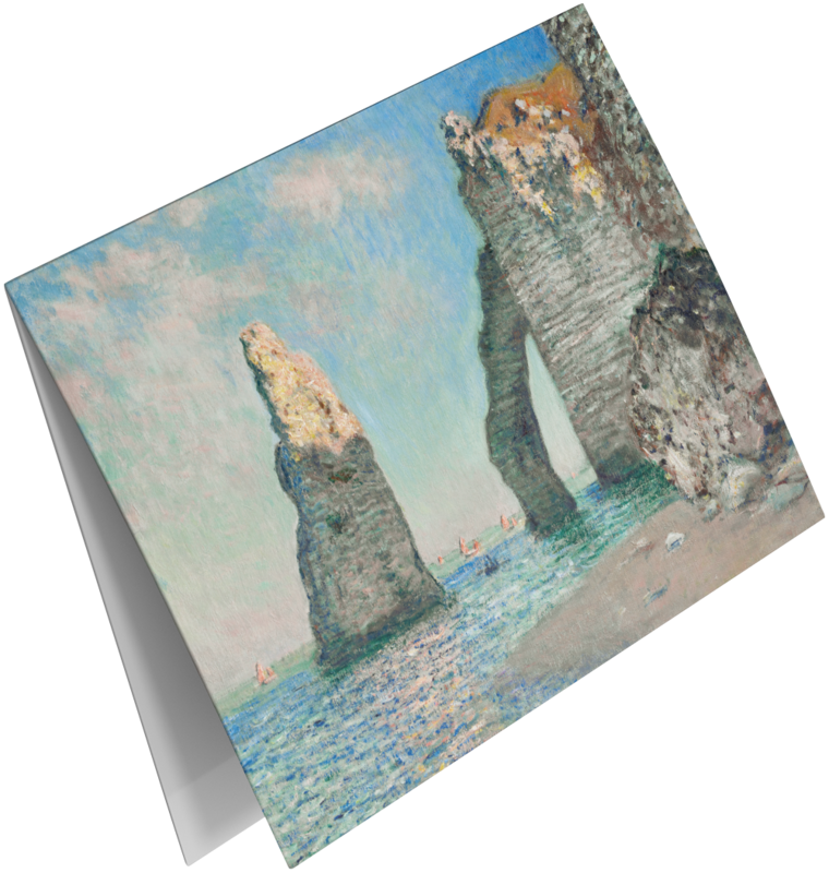 Lykønskningskort sæt Claude Monet
