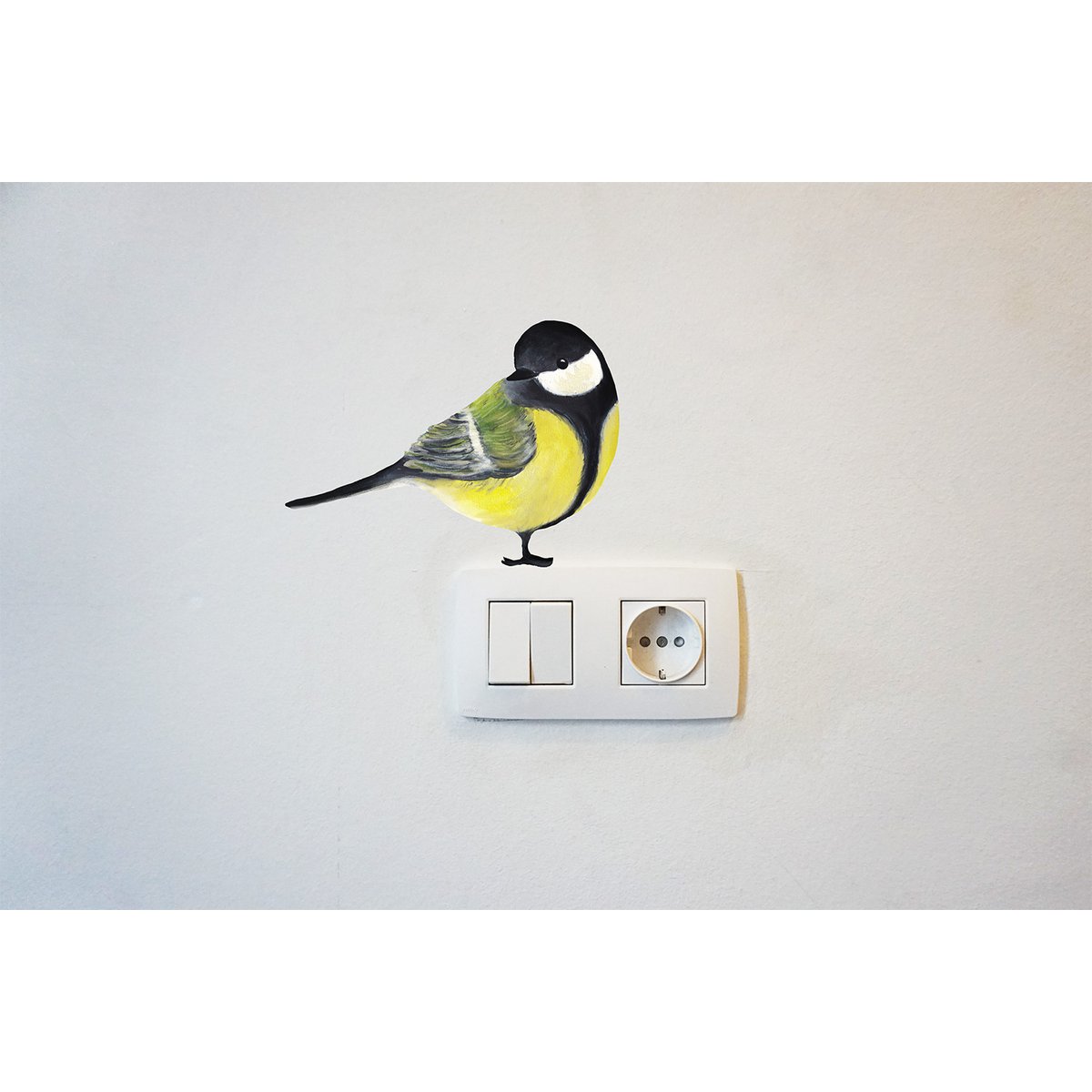 Vinilo para la pared Carbonero común