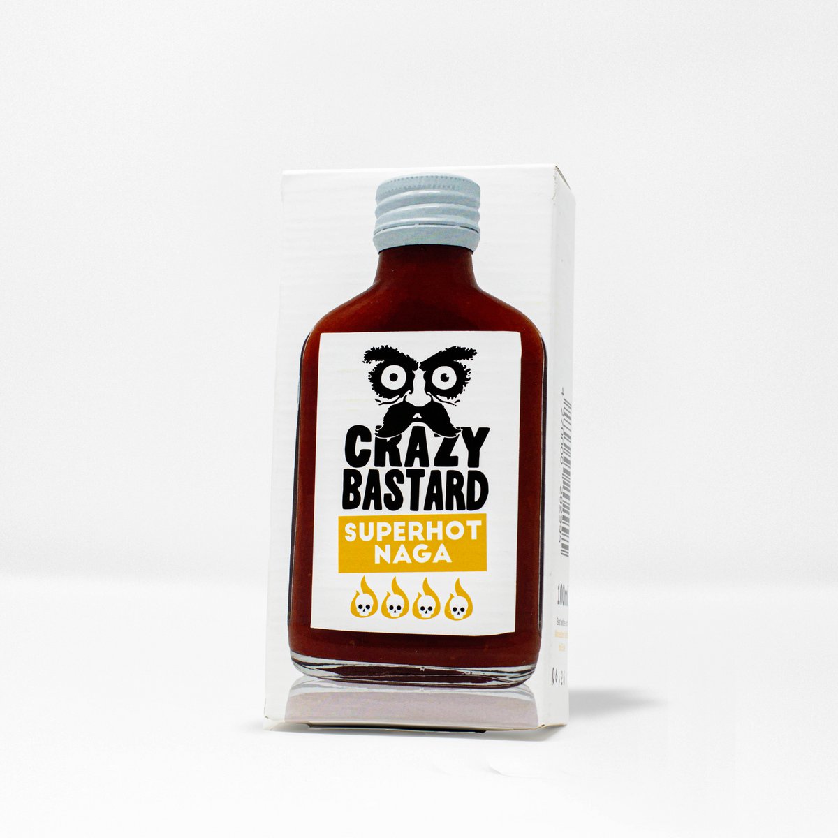 Crazy Bastard Hot Sauce (3x 100ml Superhot) 