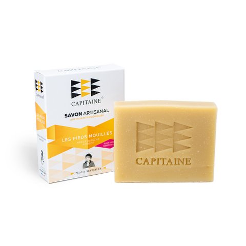 Biologische zeep "Wet Feet" - Gevoelige huid - 100 g