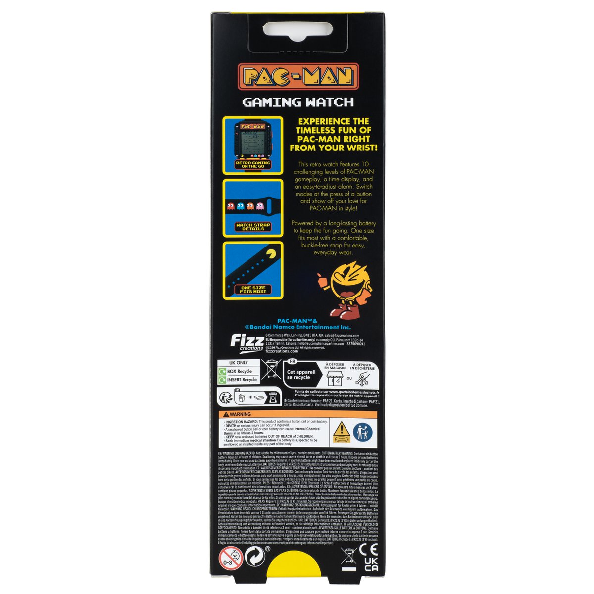 Pac-Man – Retro-Gaming-Uhr