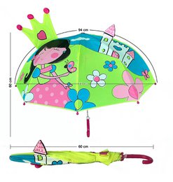 Umbrella green/yellow