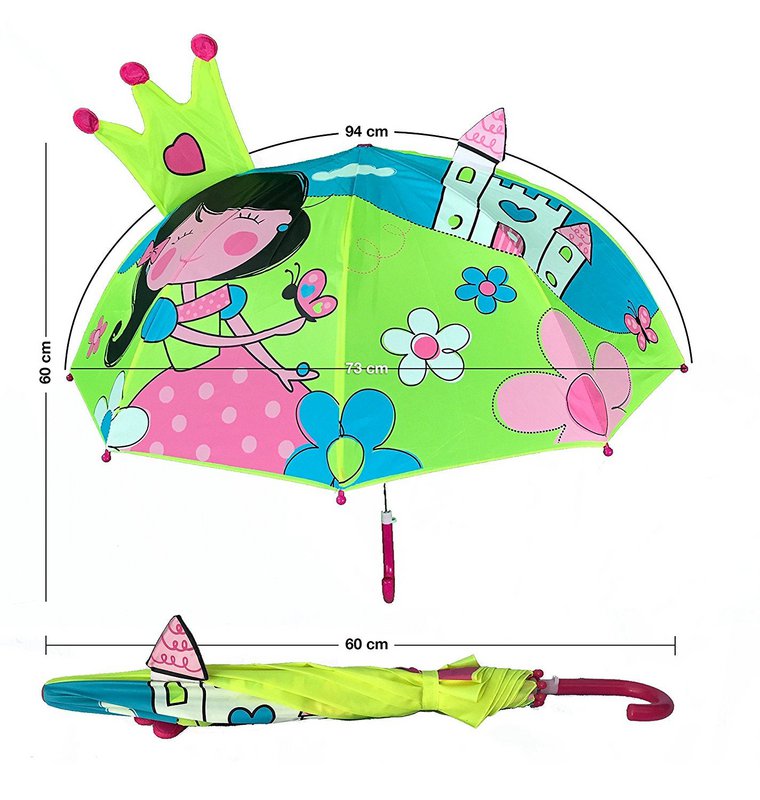 Umbrella green/yellow