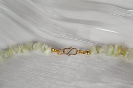 Edelsteinkette Gaia mit Serpentin