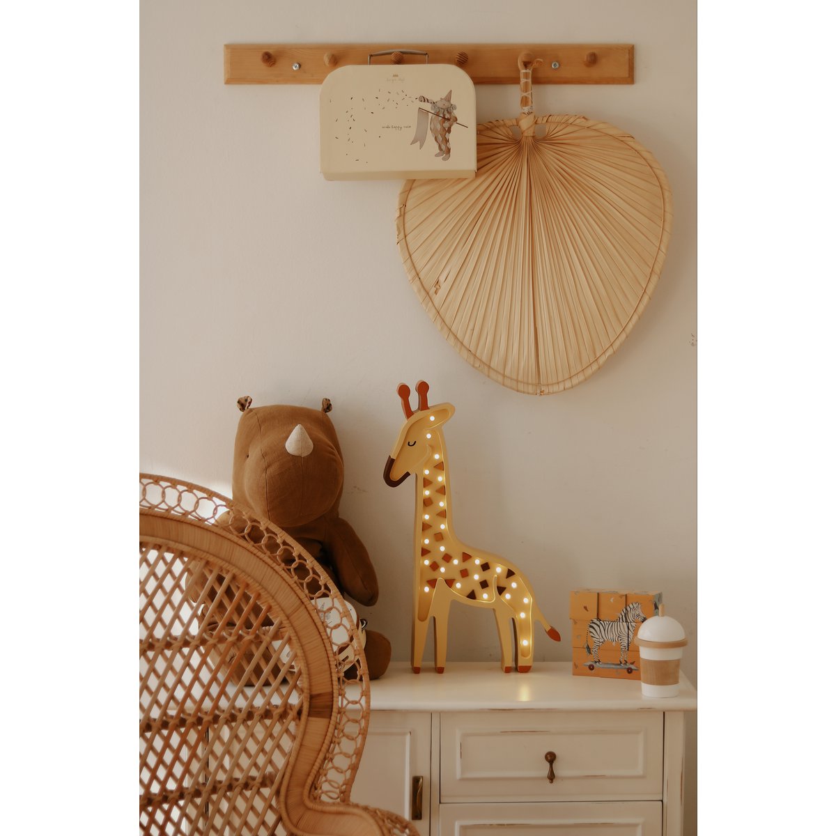 LITTLE LIGHTS GIRAF LAMPE