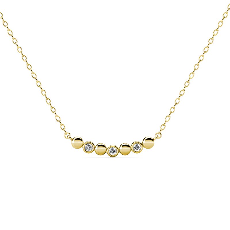Evelyne pendants - Gold and Crystal