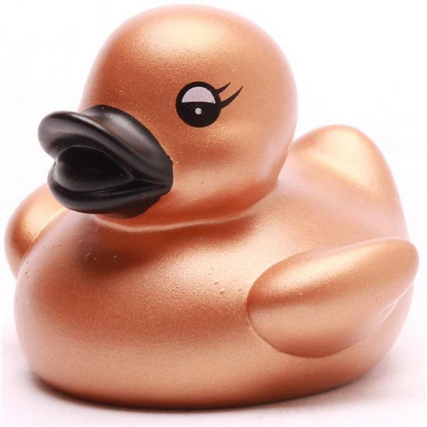 Bath duck mini - gold - rubber duck