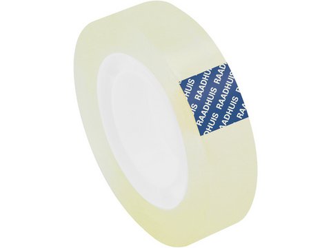 Klebeband Raadhuis transparent 12mmx33m für B1-Abrollgerät