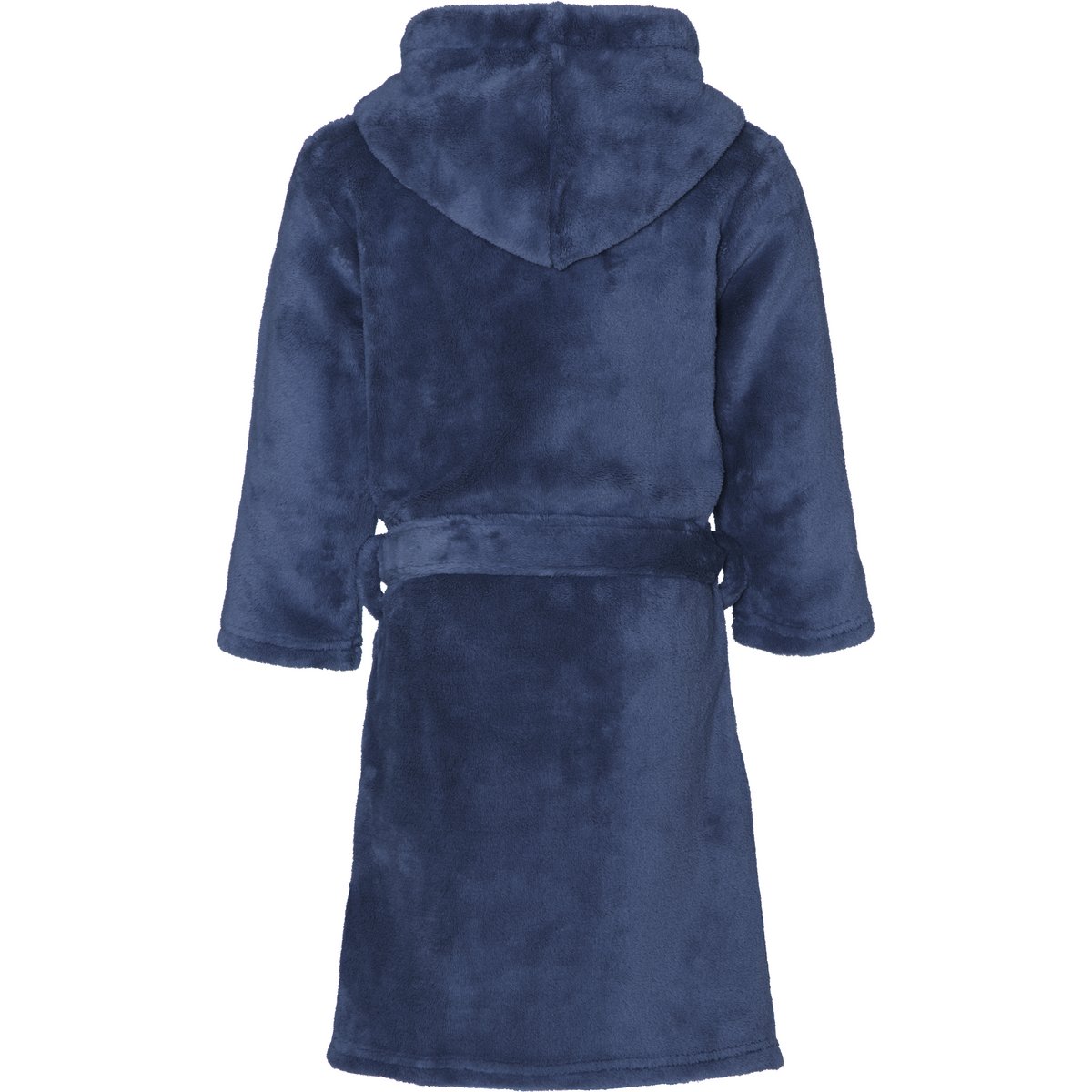 Fleece Bademantel Uni - Navy