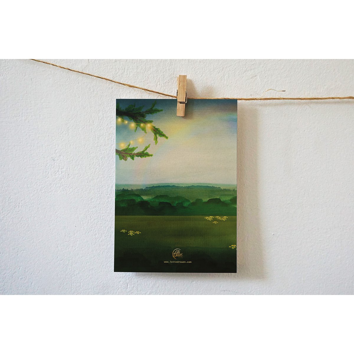 Greeting card Rainbow