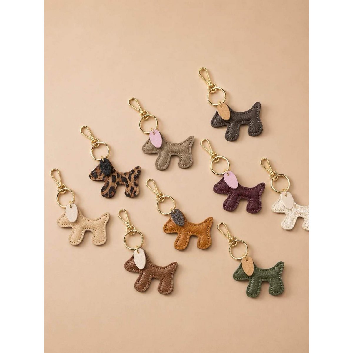 Mini-Hunde-Schlüsselanhänger