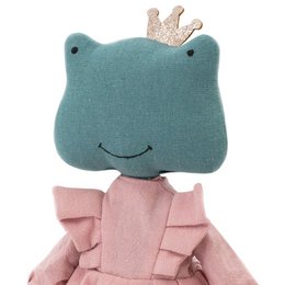 Cotton soft toy, Cotti Motti - Fiona the Frog (30cm)