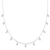 Necklace a lot of drops