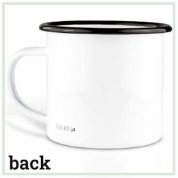 Tasse en émail – Bonne vue