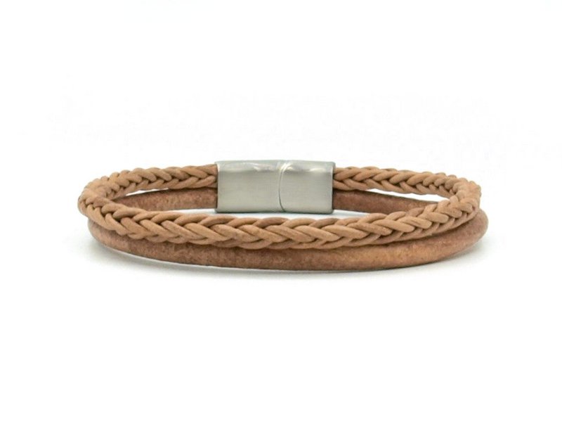 Semarang mix natural - 4mm- silver or gold
