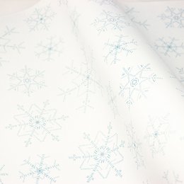 Inpakpapier sneeuwvlokken I