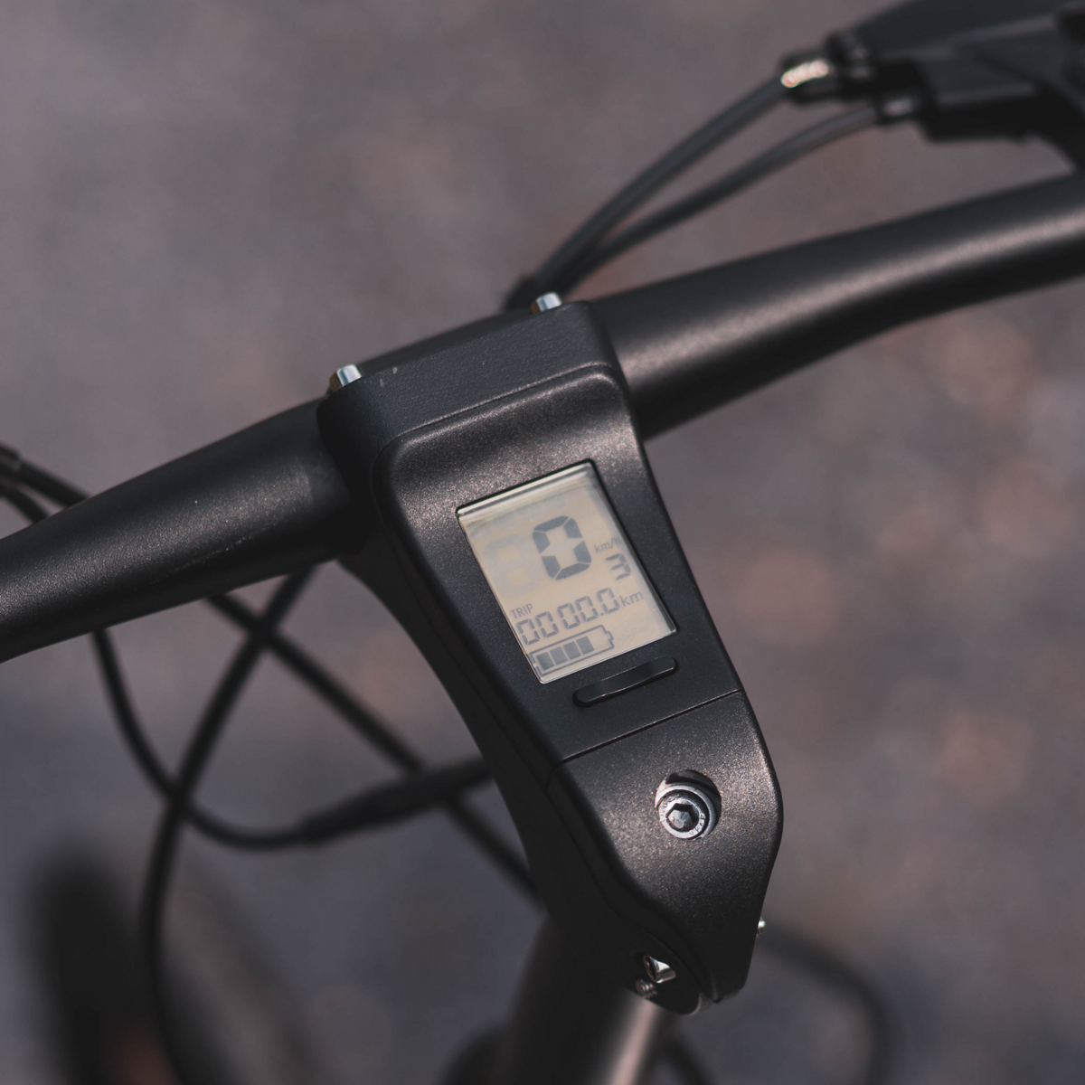 The Cruzaa Pedal-assist Bluetooth Electric Bike Gun Metal Grey