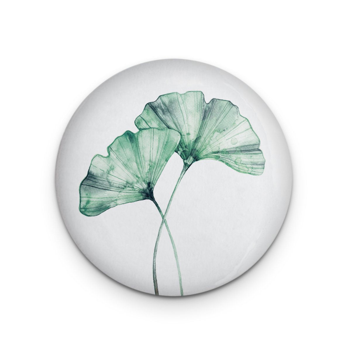 Dekomagnet Ginkgo Twin