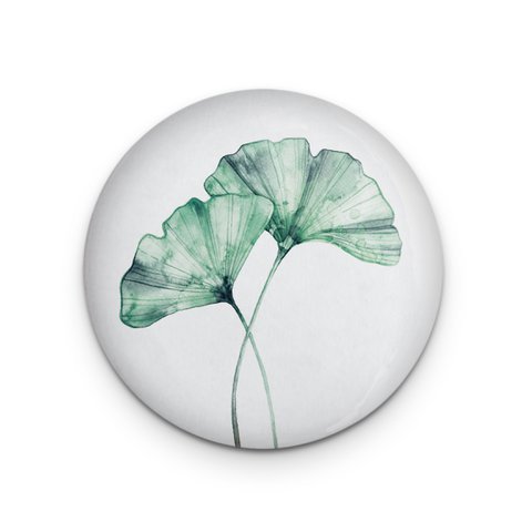 Deco magnet Ginkgo Twin
