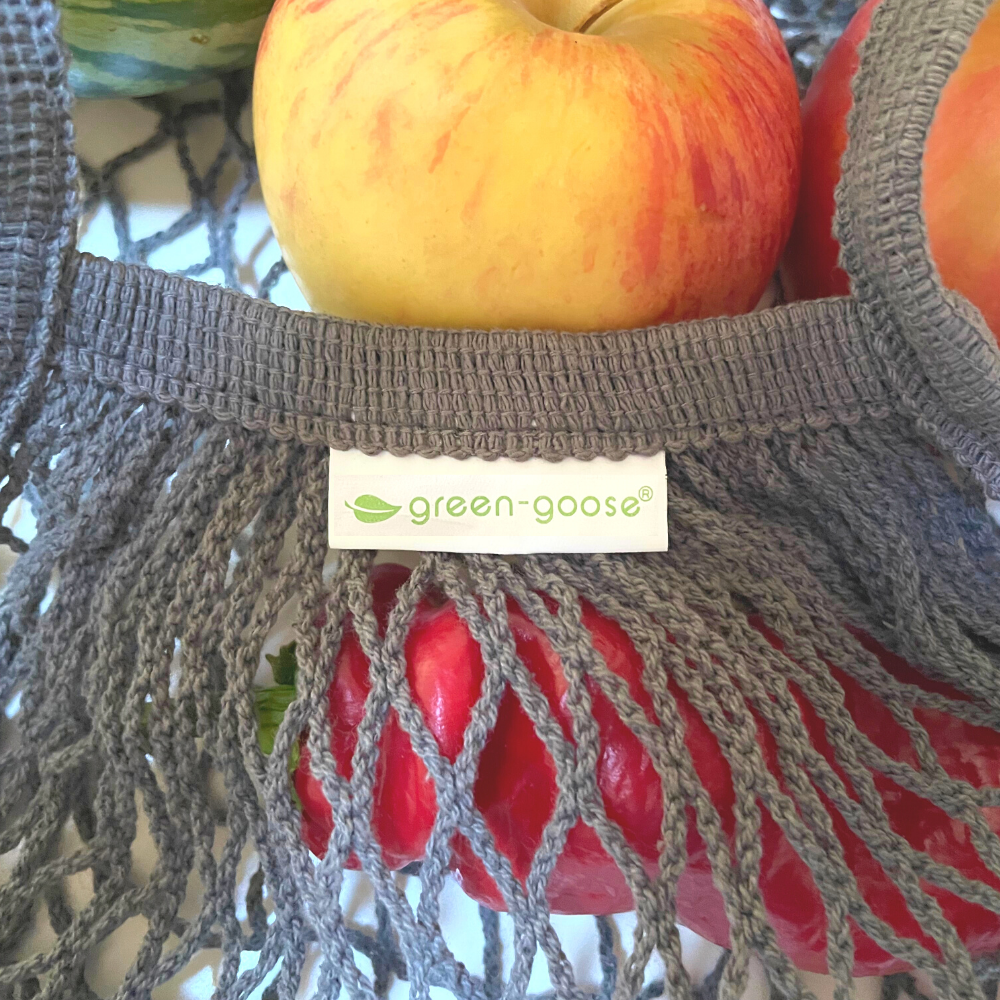 green-goose Einkaufstasche Netztasche – 2 Stück