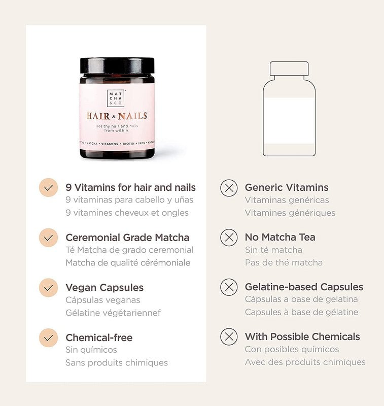 Capelli e unghie - Miscela di bellezza
