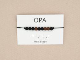 morse code armband opa