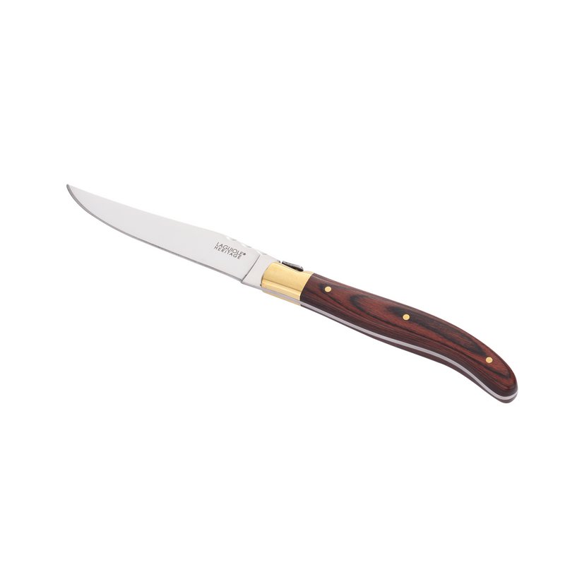 Box of 6 table knives Rosewood handle